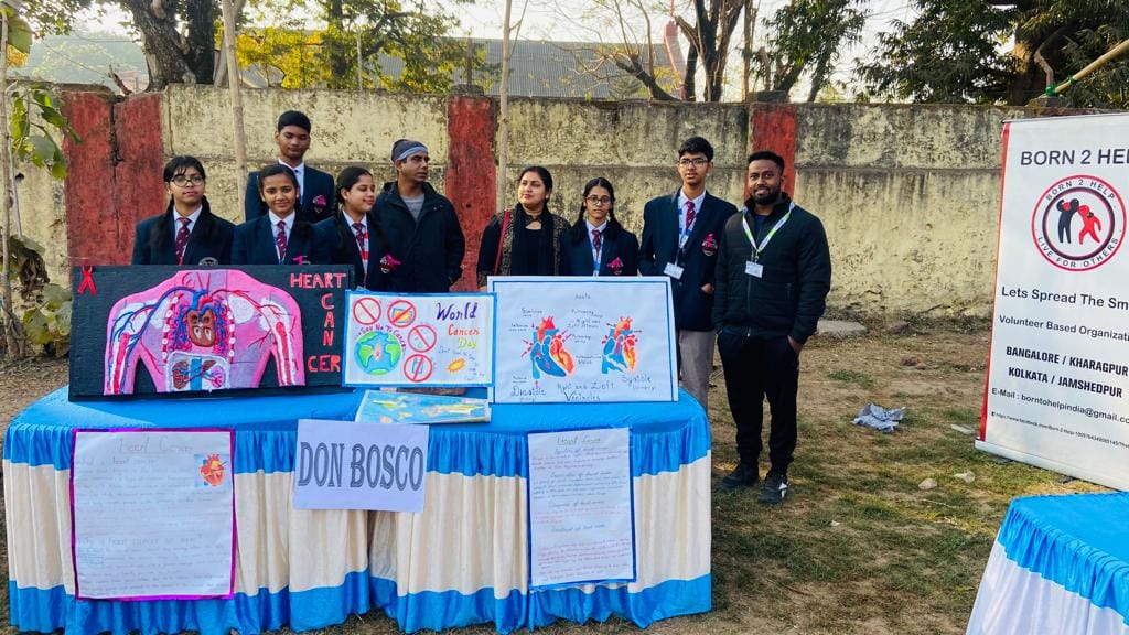 Class - IX Students participated in the Born to Help Cancer Awareness Program 8